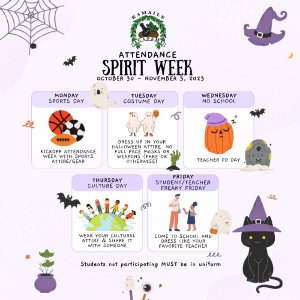 Attendance Spirit Week
